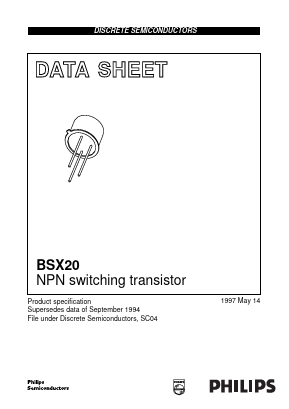 BSX20 Datasheet PDF Philips Electronics