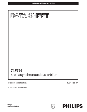 N74F786D Datasheet PDF Philips Electronics