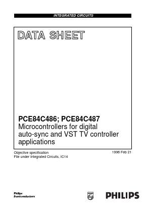 PCE84C487 Datasheet PDF Philips Electronics