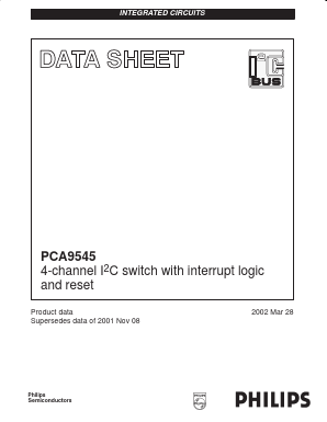 PCA9545PW Datasheet PDF Philips Electronics