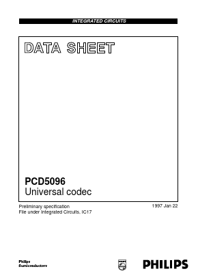 PCD5096 Datasheet PDF Philips Electronics