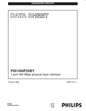 PDI1394P25BY Datasheet PDF Philips Electronics