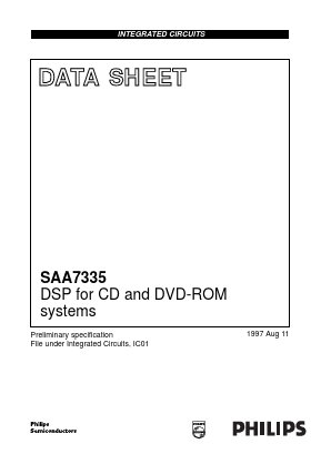 SAA7335 Datasheet PDF Philips Electronics