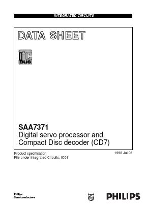 SAA7371GP Datasheet PDF Philips Electronics