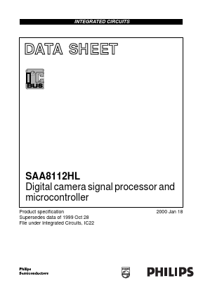 SAA8112HL/C201 Datasheet PDF Philips Electronics