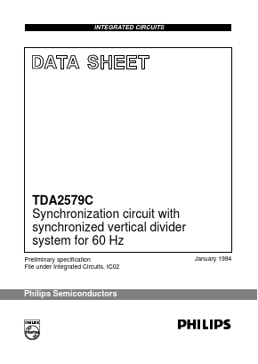 TDA2579C Datasheet PDF Philips Electronics