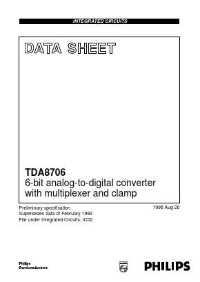 TDA8706 Datasheet PDF Philips Electronics