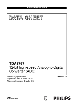 TDA8767H Datasheet PDF Philips Electronics