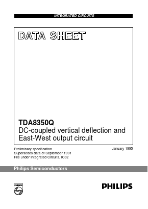 TDA8350Q/N6 Datasheet PDF Philips Electronics