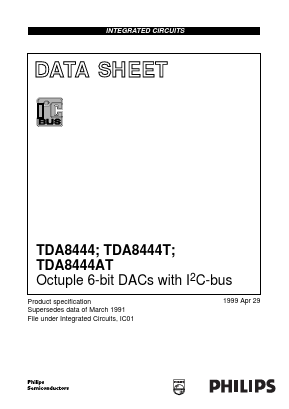 TDA8444 Datasheet PDF Philips Electronics
