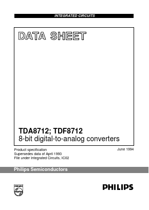 TDA8712T Datasheet PDF Philips Electronics