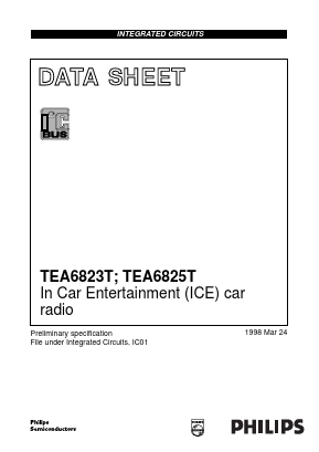 TEA6825T Datasheet PDF Philips Electronics