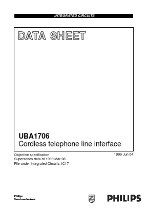 UBA1706 Datasheet PDF Philips Electronics