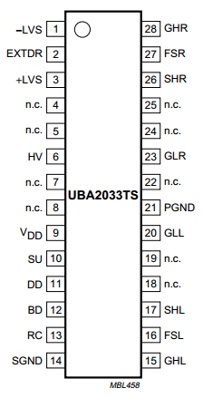 UBA2033 Datasheet PDF Philips Electronics