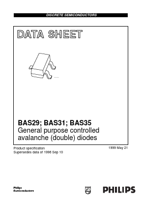 BAS31 Datasheet PDF Philips Electronics