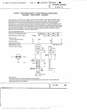 BYQ28F-200 Datasheet PDF Philips Electronics