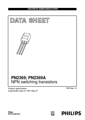 PN2369A Datasheet PDF Philips Electronics