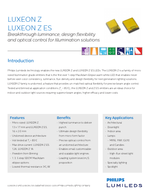LXZ2-2780-Y Datasheet PDF Philips Electronics