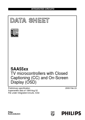 SAA5547PS Datasheet PDF Philips Electronics