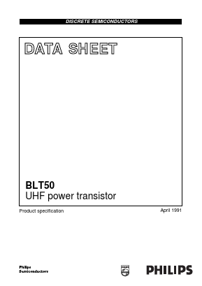 BLT50 Datasheet PDF Philips Electronics
