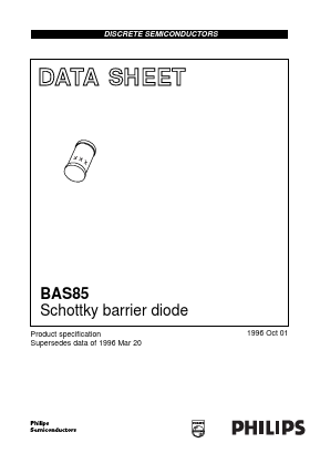 BAS85 Datasheet PDF Philips Electronics