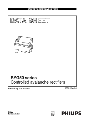 BYG50 Datasheet PDF Philips Electronics