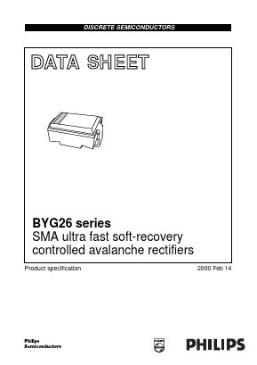 BYG26 Datasheet PDF Philips Electronics