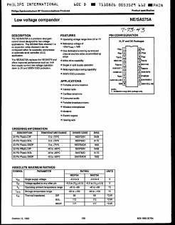 SA575AN Datasheet PDF Philips Electronics