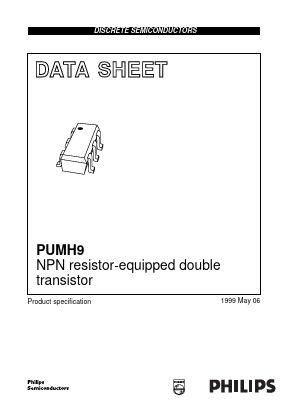 PUMH9 Datasheet PDF Philips Electronics