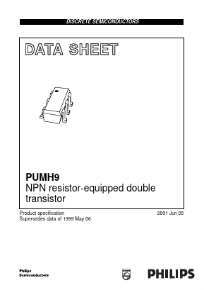 PUMH9 Datasheet PDF Philips Electronics