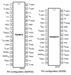 TDA9812 Datasheet PDF Philips Electronics