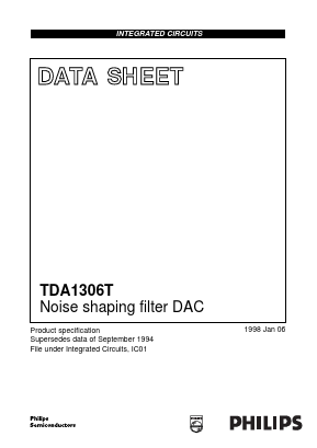 TDA1306T Datasheet PDF Philips Electronics
