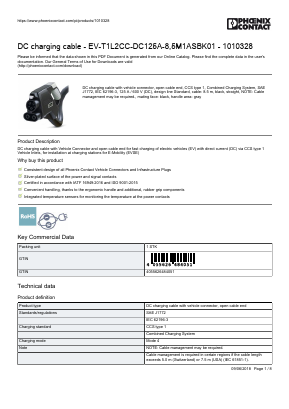 1010328 Datasheet PDF Phoenix Contact