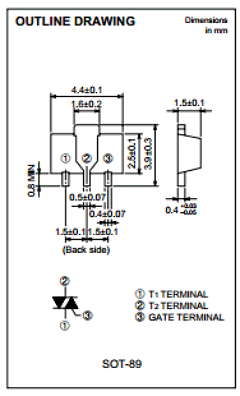 BCR08AS-12 Datasheet PDF Powerex