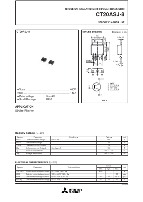 CT20ASJ-8 Datasheet PDF Powerex