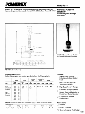 R5100215XXWA Datasheet PDF Powerex
