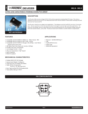 SR2.8 Datasheet PDF ProTek Devices.