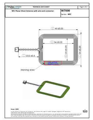 W7000 Datasheet PDF Pulse Electronics