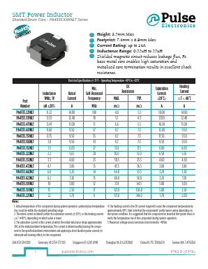 PA4333.102NLT Datasheet PDF Pulse Electronics