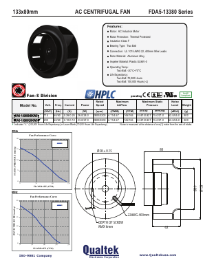 FDA5-13380 Datasheet PDF Qualtek Electronics Corporation