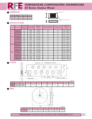 ST16-154 Datasheet PDF RFE international