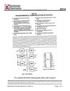TD8251A Datasheet PDF Rochester Electronics