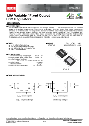 BD33HC5WEFJ Datasheet PDF ROHM Semiconductor