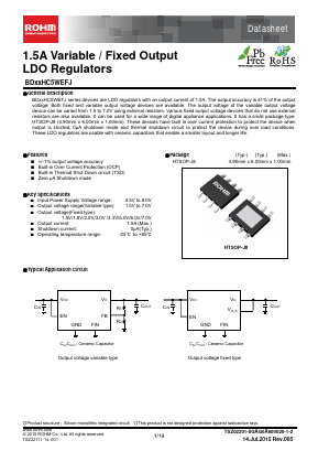 BD30HC5WEFJ-E2 Datasheet PDF ROHM Semiconductor