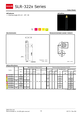 SLR-322 Datasheet PDF ROHM Semiconductor