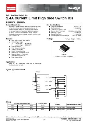 BD2062FJ Datasheet PDF ROHM Semiconductor