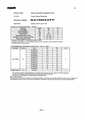 178M24 Datasheet PDF ROHM Semiconductor