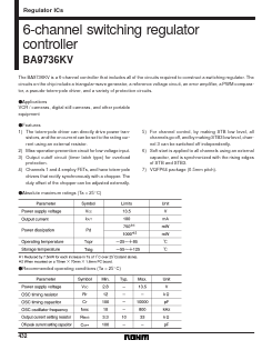BA9736KV Datasheet PDF ROHM Semiconductor