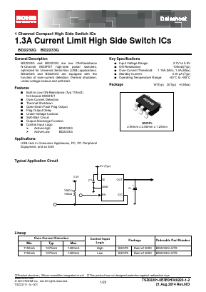 BD2232G Datasheet PDF ROHM Semiconductor