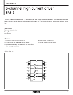 BA612 Datasheet PDF ROHM Semiconductor